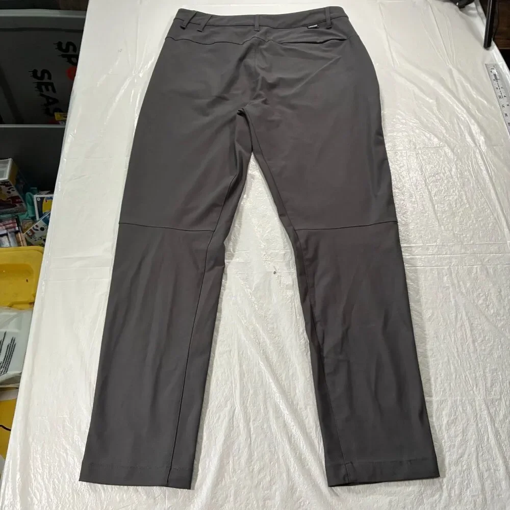 Legends Aviation Pants Gray Performance Stretch Casual Chino Golf 32x29 - FLAW
